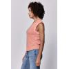 image:imageDEAR JOHN Zo Top Women s Cotton Crew Neck Sleeveless with Raw Edge DetailTerra Cotta