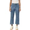 image:imageDEAR JOHN Audrey Wide Leg Jeans Women s High Rise Cropped Color Denim Comfort Stretch Clean HemMaryland