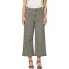 image:imageDEAR JOHN Audrey Wide Leg Jeans Women s High Rise Cropped Color Denim Comfort Stretch Clean HemVetiver