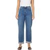 image:imageDEAR JOHN Everett High Rise Tapered Leg Jeans for Women Cuffed Hem Cropped LengthOcean Bath