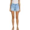 image:imageDEAR JOHN Ivy Womens Shorts Classic HighRise Casual Trendy Raw Edge Hem Dressy Trendy Lounge Wear ShortCalm Waters