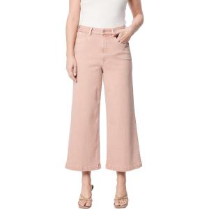 image:imageDEAR JOHN Audrey Wide Leg Jeans Women s High Rise Cropped Color Denim Comfort Stretch Clean HemTuscany