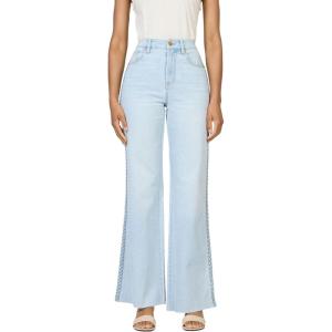 image:imageDEAR JOHN Fiona Wide Leg Womens Jeans High Rise Highwaisted Denim Classic Fit Full InseamMisty Cloud