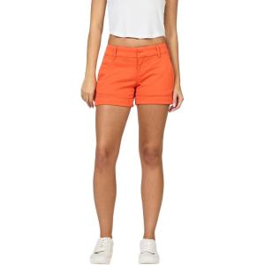 image:imageDEAR JOHN Hampton Low Rise Cuffed Hem Shorts for WomenGrenadine