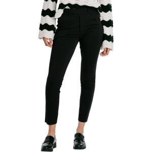 image:imageDEAR JOHN Monica Skinny Pants Womens High Rise Cropped Stretch Knit LeggingBlack