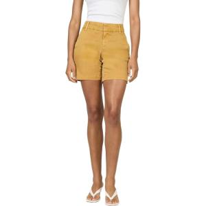 image:imageDEAR JOHN South Hampton Denim Shorts for Women Low Rise Clean Hem Stretch FitWood Thrush