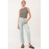 image:imageDEAR JOHN Womens 90s Straight Leg Jeans High Rise Ankle Length Comfort Stretch DenimFoster