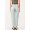 image:imageDEAR JOHN Womens 90s Straight Leg Jeans High Rise Ankle Length Comfort Stretch DenimFoster