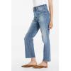 image:imageDEAR JOHN Womens 90s Straight Leg Jeans High Rise Ankle Length Comfort Stretch DenimMonach Isles