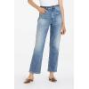 image:imageDEAR JOHN Womens 90s Straight Leg Jeans High Rise Ankle Length Comfort Stretch DenimMonach Isles