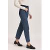 image:imageDEAR JOHN Womens 90s Straight Leg Jeans High Rise Ankle Length Comfort Stretch DenimMoonlight Night
