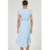 image:imageDEAR JOHN Anahi Womens Wrap Front Midi DressCarolina Blue