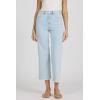 image:imageDEAR JOHN Holly Womens Straight Leg Jeans High Rise CroppedBubble Bath