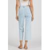 image:imageDEAR JOHN Holly Womens Straight Leg Jeans High Rise CroppedBubble Bath