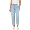 image:imageDEAR JOHN Holly Womens Straight Leg Jeans High Rise CroppedSunset Blues