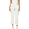 image:imageDEAR JOHN Holly Womens Straight Leg Jeans High Rise CroppedWhite