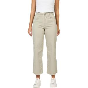 image:imageDEAR JOHN Holly Womens Straight Leg Jeans High Rise CroppedAbbey Stone