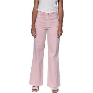 image:imageDEAR JOHN Fiona Wide Leg Jeans for Women High Rise Full Length Raw Cut Hem  Sepia Rose  28