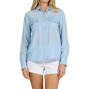 image:imageDEAR JOHN Womens Star Western ShirtCarolina Blue