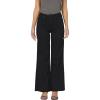 image:imageDEAR JOHN Fiona Wide Leg Jeans for Women High Rise Full Length Raw Cut Hem  Black Arrow  32