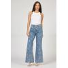 image:imageDEAR JOHN Fiona Wide Leg Womens Jeans High Rise Highwaisted Denim Classic Fit Full Inseam Raw Cut HemAvalon
