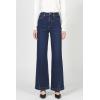image:imageDEAR JOHN Fiona Wide Leg Womens Jeans High Rise Highwaisted Denim Classic Fit Full Inseam Raw Cut HemBelvue