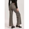 image:imageDEAR JOHN Fiona Wide Leg Womens Jeans High Rise Highwaisted Denim Classic Fit Full Inseam Raw Cut HemGraphite