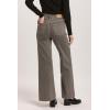 image:imageDEAR JOHN Fiona Wide Leg Womens Jeans High Rise Highwaisted Denim Classic Fit Full Inseam Raw Cut HemGraphite
