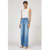 image:imageDEAR JOHN Fiona Wide Leg Womens Jeans High Rise Highwaisted Denim Classic Fit Full Inseam Raw Cut HemLondon