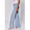 image:imageDEAR JOHN Fiona Wide Leg Womens Jeans High Rise Highwaisted Denim Classic Fit Full Inseam Raw Cut HemMontilla
