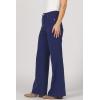 image:imageDEAR JOHN Fiona Wide Leg Womens Jeans High Rise Highwaisted Denim Classic Fit Full Inseam Raw Cut HemNaval Academy