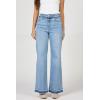 image:imageDEAR JOHN Fiona Wide Leg Womens Jeans High Rise Highwaisted Denim Classic Fit Full Inseam Raw Cut HemSavannah