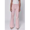 image:imageDEAR JOHN Fiona Wide Leg Womens Jeans High Rise Highwaisted Denim Classic Fit Full Inseam Raw Cut HemSepia Rose