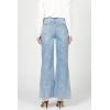 image:imageDEAR JOHN Fiona Wide Leg Womens Jeans High Rise Highwaisted Denim Classic Fit Full Inseam Raw Cut HemSparkle