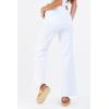 image:imageDEAR JOHN Fiona Wide Leg Womens Jeans High Rise Highwaisted Denim Classic Fit Full Inseam Raw Cut HemWhite