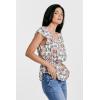 image:imageDEAR JOHN Womens Danica Button Front ShirtFlower Medallion