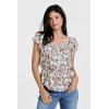 image:imageDEAR JOHN Womens Danica Button Front ShirtFlower Medallion