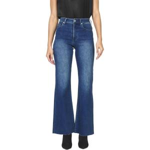 image:imageDEAR JOHN Fiona Wide Leg Womens Jeans High Rise Highwaisted Denim Classic Fit Full Inseam Raw Cut HemMarsha