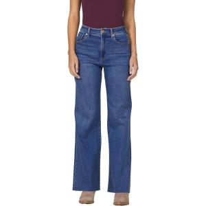 image:imageDEAR JOHN Fiona Wide Leg Womens Jeans High Rise Highwaisted Denim Classic Fit Full Inseam Raw Cut HemMidtown