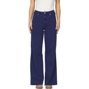image:imageDEAR JOHN Fiona Wide Leg Womens Jeans High Rise Highwaisted Denim Classic Fit Full Inseam Raw Cut HemNaval Academy