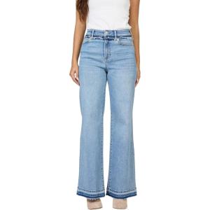 image:imageDEAR JOHN Fiona Wide Leg Womens Jeans High Rise Highwaisted Denim Classic Fit Full Inseam Raw Cut HemSavannah