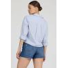 image:imageDEAR JOHN Adrianna Womens Oversized ShirtSkyway Cafe Stripe