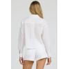 image:imageDEAR JOHN Adrianna Womens Oversized ShirtWhite