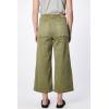 image:imageDEAR JOHN Audrey Wide Leg Jeans Womens High Rise Cropped Color Denim Comfort Stretch Clean HemOlive Branch