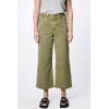 image:imageDEAR JOHN Audrey Wide Leg Jeans Womens High Rise Cropped Color Denim Comfort Stretch Clean HemOlive Branch