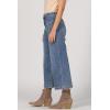 image:imageDEAR JOHN Audrey Wide Leg Jeans Womens High Rise Cropped Color Denim Comfort Stretch Clean HemWaikiki