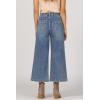image:imageDEAR JOHN Audrey Wide Leg Jeans Womens High Rise Cropped Color Denim Comfort Stretch Clean HemWaikiki