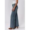 image:imageDEAR JOHN Fiona Wide Leg Womens Jeans High Rise Highwaisted Denim Classic Fit Full Inseam Clean HemAsh Mist