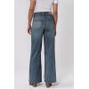 image:imageDEAR JOHN Fiona Wide Leg Womens Jeans High Rise Highwaisted Denim Classic Fit Full Inseam Clean HemAsh Mist