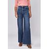 image:imageDEAR JOHN Fiona Wide Leg Womens Jeans High Rise Highwaisted Denim Classic Fit Full Inseam Clean HemDovey